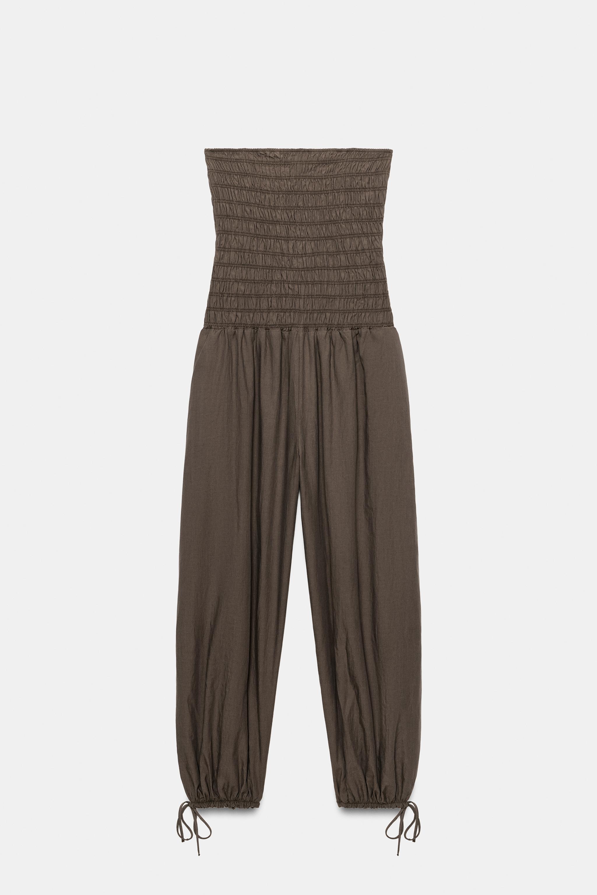RUSTIC RUFFLED JUMPSUIT
